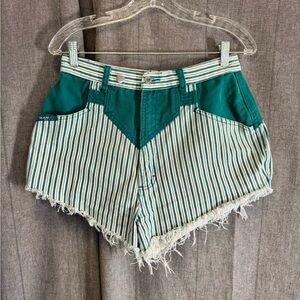 80’s 90’s Blaze Cutoff Shorts Country Western Highrise Vintage Retro Rodeo Boots